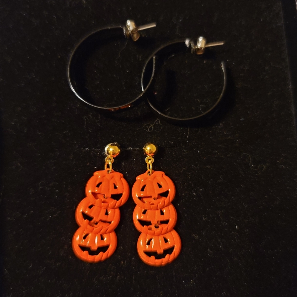 🎃 Halloween earring set!